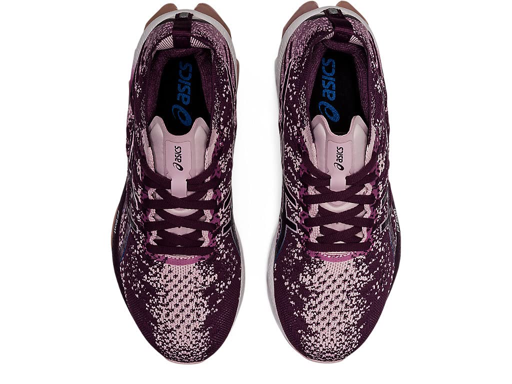ASICS Women's Kinsei Blast Running Shoe, 6.5, DEEP Plum/Barely Rose