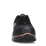 Skechers Women's Lace Up Athletic Safety Toe Industrial Shoe 6.5 Black/Gold