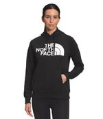 THE NORTH FACE Women's Half Dome Pullover Hoodie Luxe (Standard and Plus Size), TNF Black/TNF White 3, Large