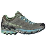 La Sportiva Womens Ultra Raptor II Leather GTX Hiking Shoes, Clay/Mist, 7.5-8