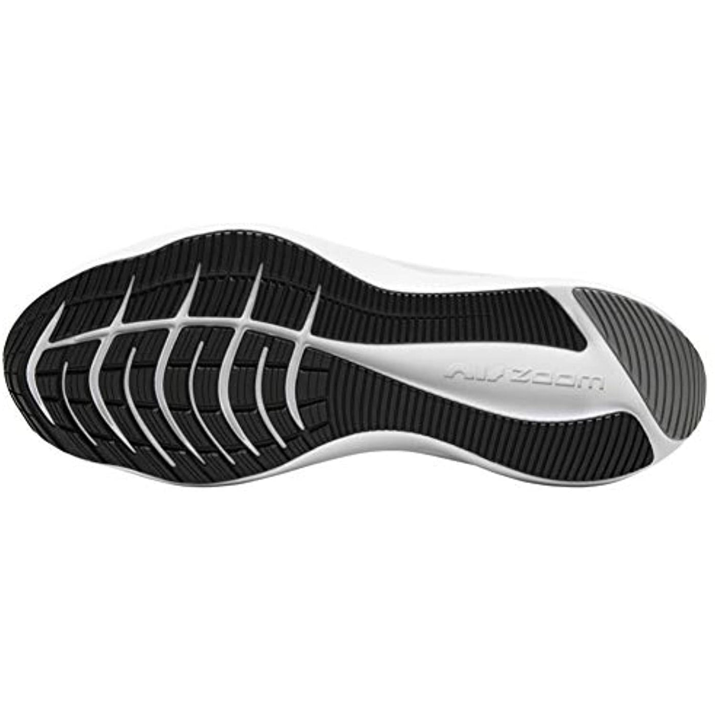 Nike Men's Air Zoom Winflo 7 Running Shoe, Particle Grey/Black-white, 10.5