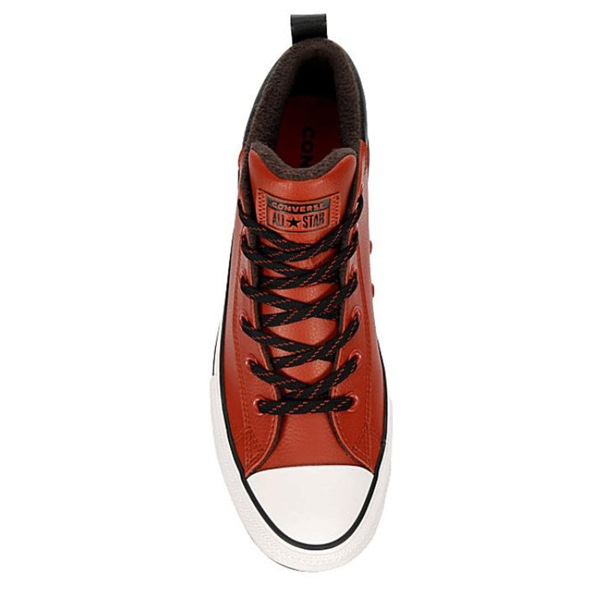 Converse Unisex Chuck Taylor All Star Street Lugged Mid Sneaker - Rugged Orange/Velvet Brown/Red 13