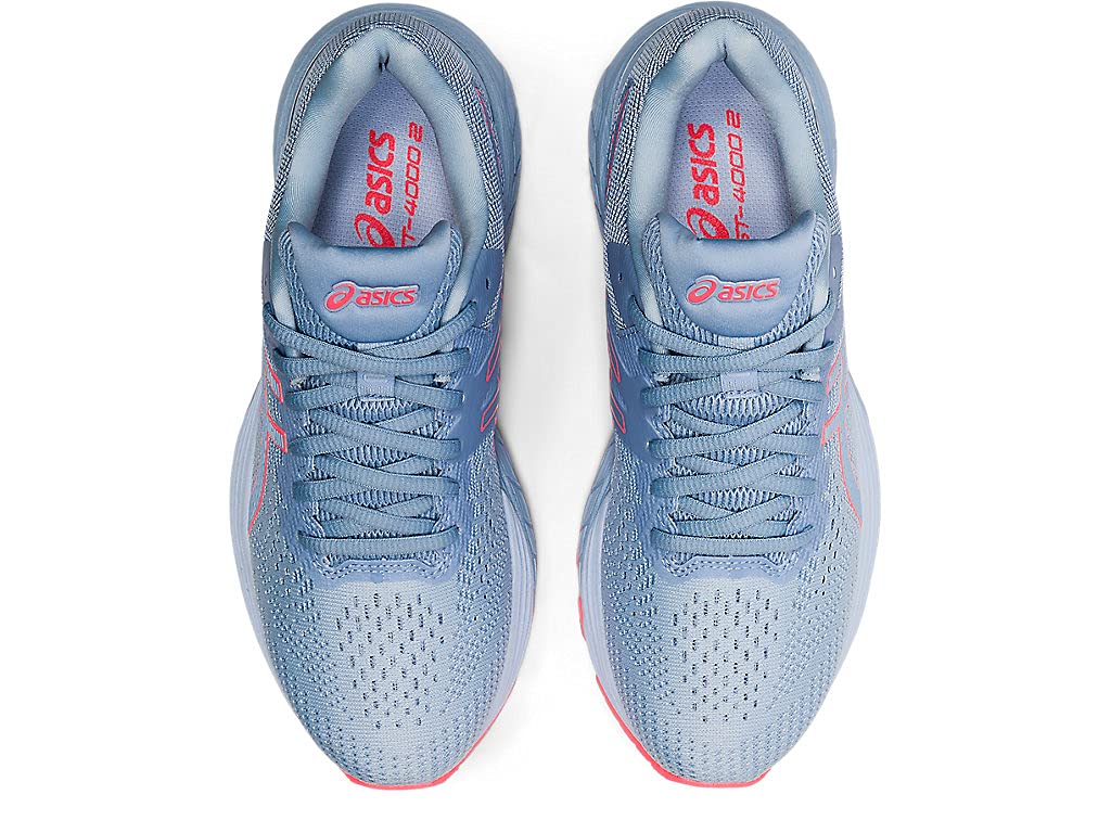 ASICS Women's GT-4000 2 Running Shoes, 5, Soft Sky/Mist