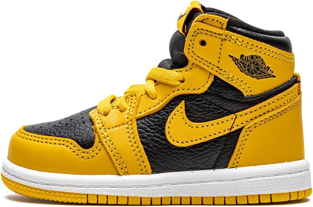 Jordan Toddler Air 1 Retro High OG TD AQ2665 701 Pollen - Size 8C