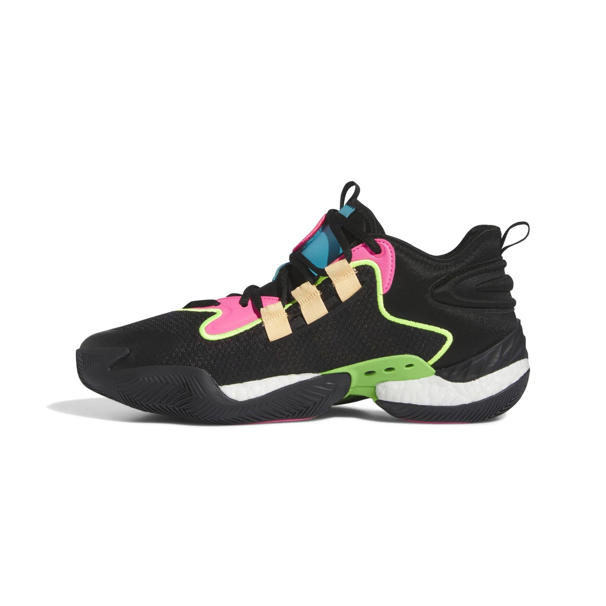 adidas BYW Select Core Black/Acid Orange/Lucid Pink Men's 13 Medium