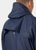 Helly Hansen Men's Moss Rain Coat, Navy, Medium