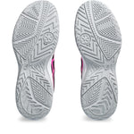 ASICS Women's Upcourt 5 Volleyball Shoes, 6, Black/HOT Pink