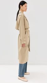 Joe's Jeans Women's The Elizabeth Trench Coat, Biscotti