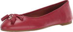 COACH Bea Leather Flat Red 8.5 M