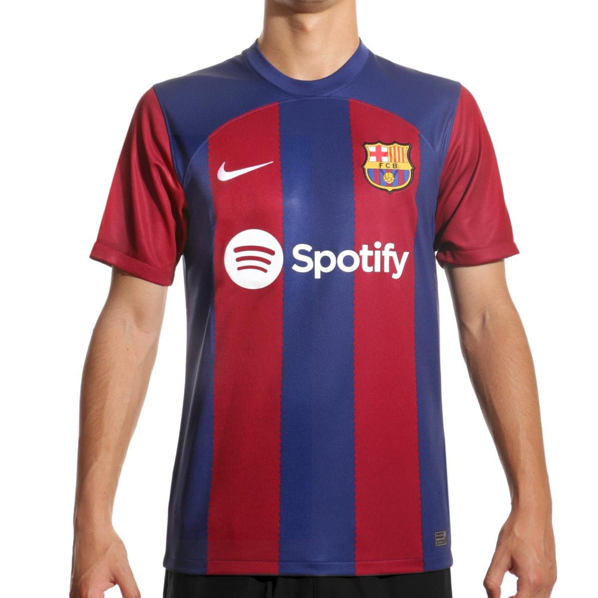Nike 2023-2024 Barcelona Home Football Soccer T-Shirt Jersey Red