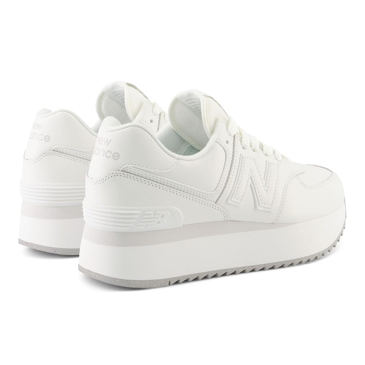 New Balance WL574+ White/Grey Matter 10 B (M)