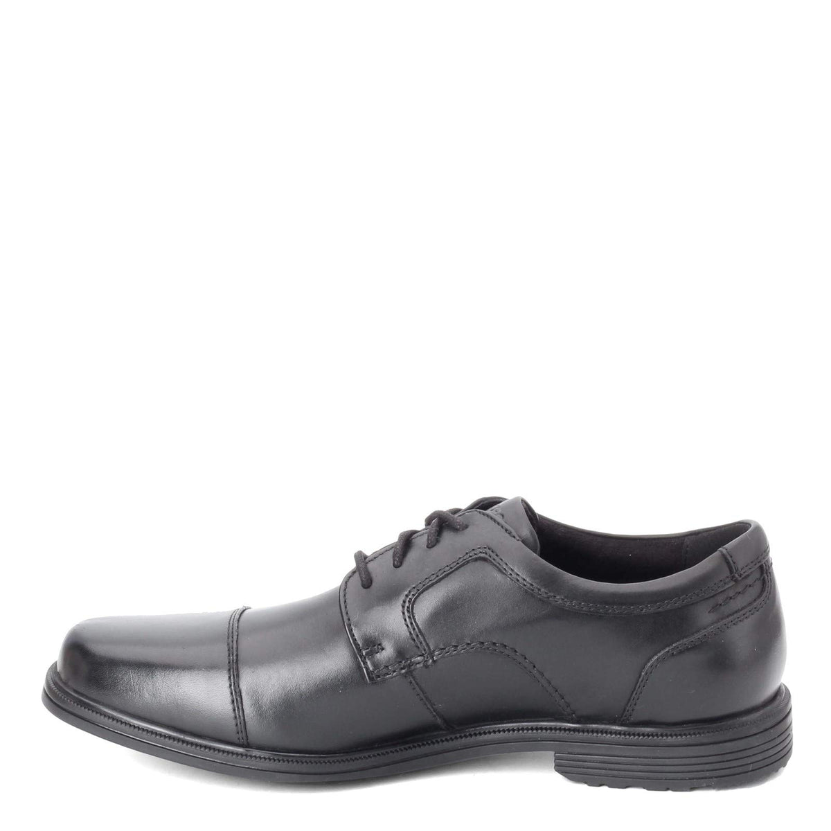 Rockport mens Rockport Men's Robinsyn Waterproof Cap Toe Oxford, Black, 10.5 Wide US