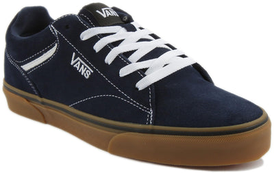 Vans Men's Sneaker, Suede Dress Blues Gum, 7