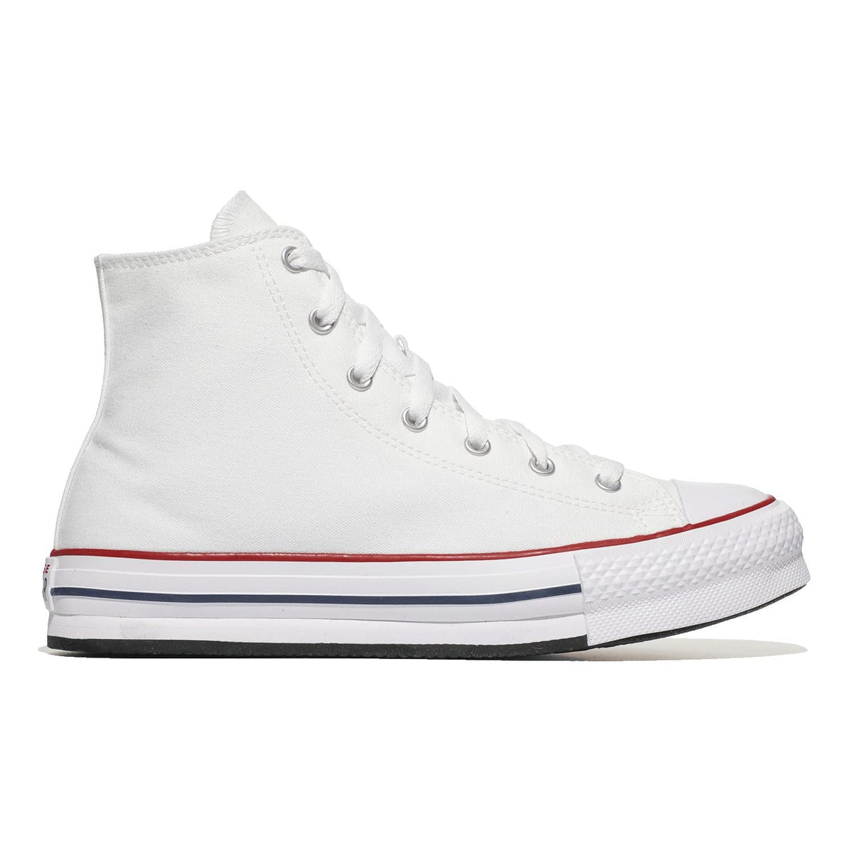 Converse Boy's Chuck Taylor All Star Eva Lift Hi (Big Kid) Platform, Optical White, 6