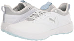 PUMA Women's Ignite Malibu WMNS Golf Shoe 9 Puma White-puma Silver-lucite