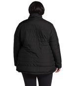 THE NORTH FACE Plus Size Mossbud Insulated Reversible Jacket TNF Black 1X