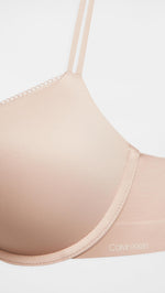 Calvin Klein Liquid Touch Push-Up Plunge Bra Cedar 38B