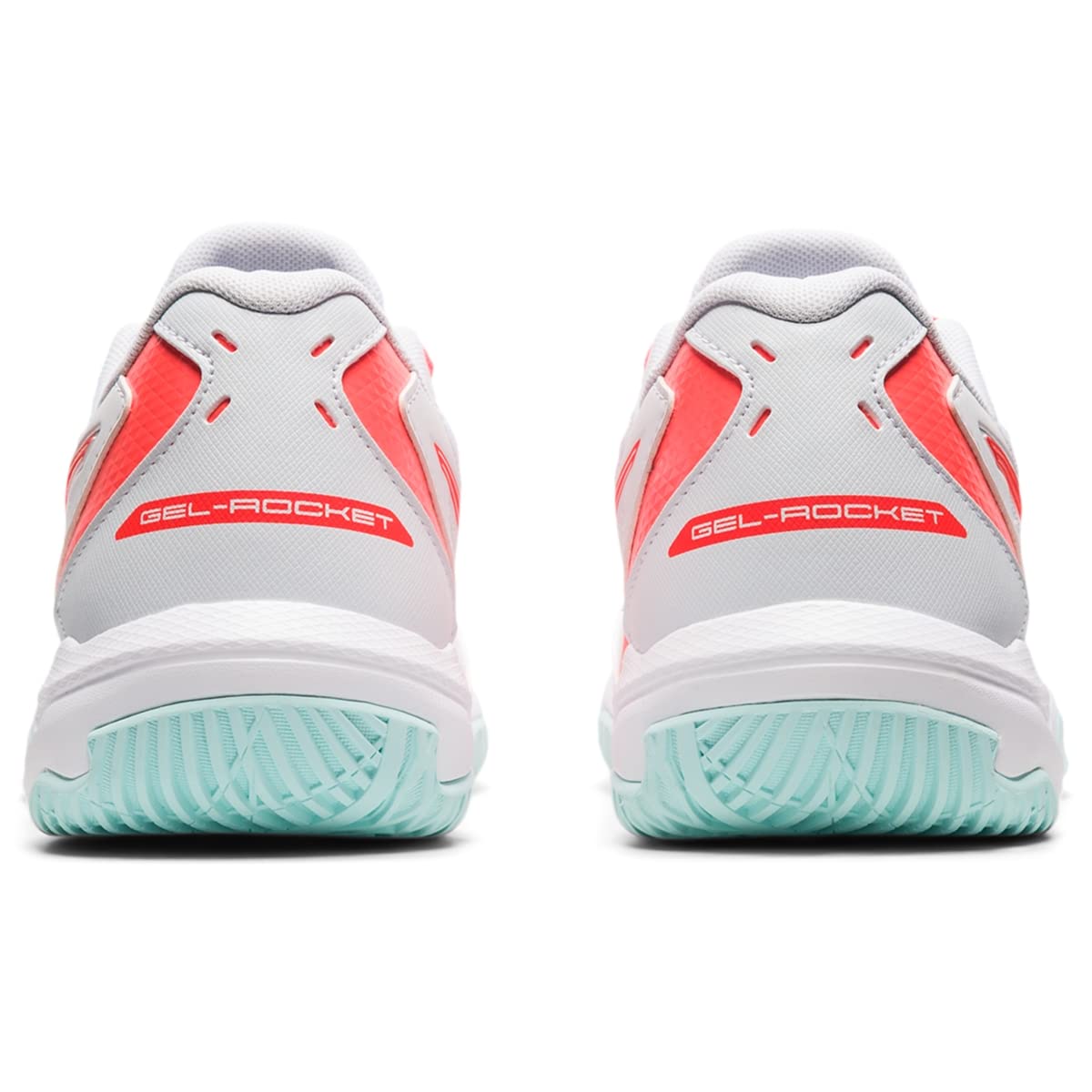 ASICS Gel-Rocket 10 White/Sunrise Red 5.5 B (M)