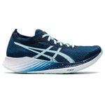 ASICS Women's Magic Speed Running Shoes, 7.5, MAKO Blue/Clear Blue