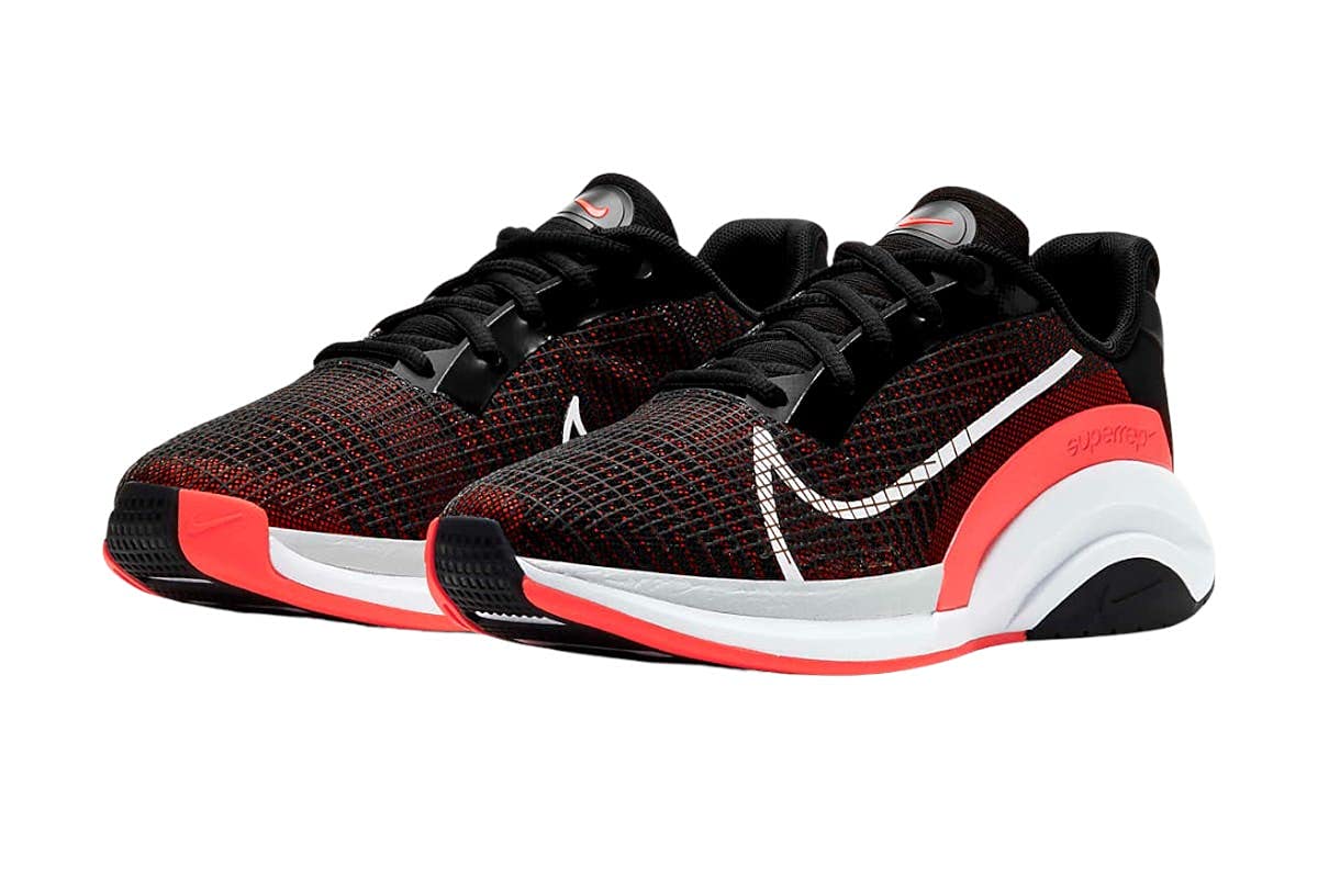 Nike Womens ZoomX Superrep Surge Running Trainers CK9406 Sneakers Shoes (UK 5.5 US 8 EU 39, Black White Bright Crimson 016)