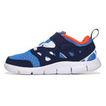 Nike Baby Boy's Free Run 2 (Infant/Toddler) Light Photo Blue/Orange/Midnight Navy/White 6 Toddler M