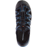 Merrell J50365: Men's Choprock Sieve Granite/Blue Running Shoe (9.5 D(M) US Men)