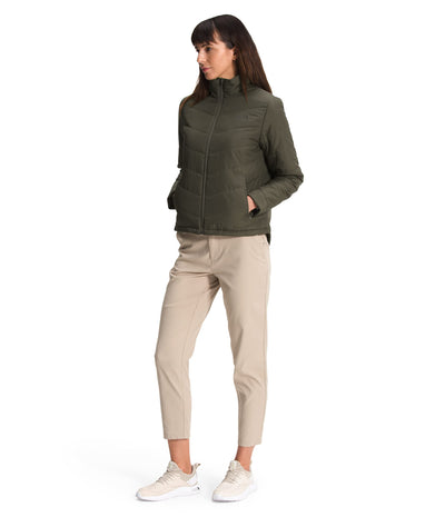 THE NORTH FACE Women's Tamburello Insulated Jacket (Standard and Plus Size), New Taupe Green, XX-Large