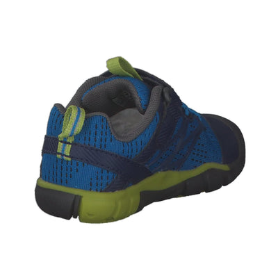 KEEN Kids' Chandler CNX Comfortable Sneakers, Brilliant Blue/Blue Depths, 4 Big Kid
