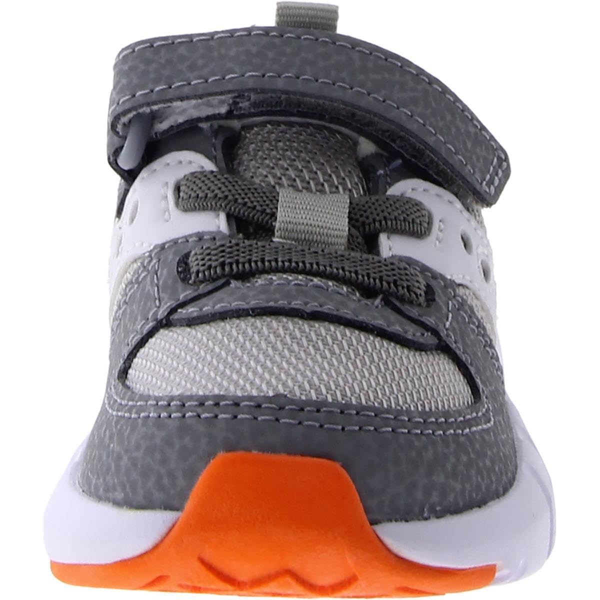 Saucony Jazz LITE 2.0 Sneaker, Grey, 7 Wide US Unisex Little_Kid