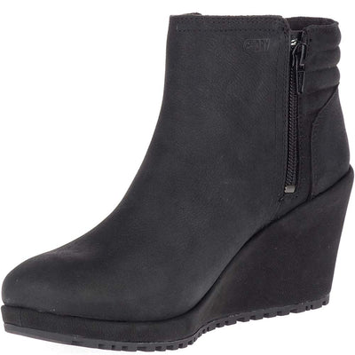 Merrell Tremblant Wedge Bluff Waterproof Black 10.5 M