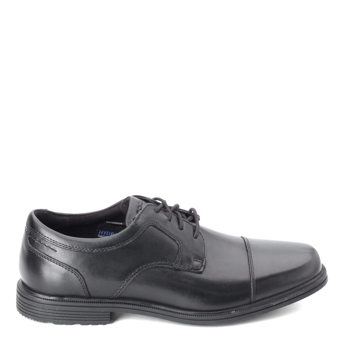 Rockport mens Rockport Men's Robinsyn Waterproof Cap Toe Oxford, Black, 10.5 Wide US