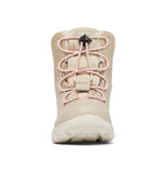Columbia Youth Unisex Moritza Boot, Ancient Fossil/Dusty Pink, 12