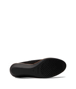 Aerosoles Women's Binocular-Discontinued, Black Faux Suede, 12 Wide