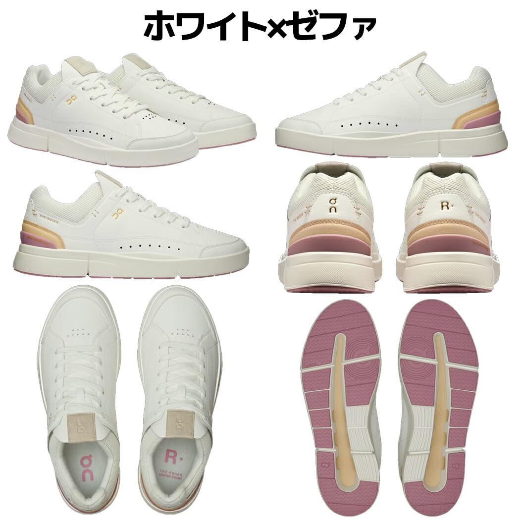 On Women's The Roger Centre Court Sneakers, White | Zephyr, 7.5 Medium US