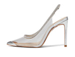 SCHUTZ Audrey Silver/Transparente/Cristal 6 M