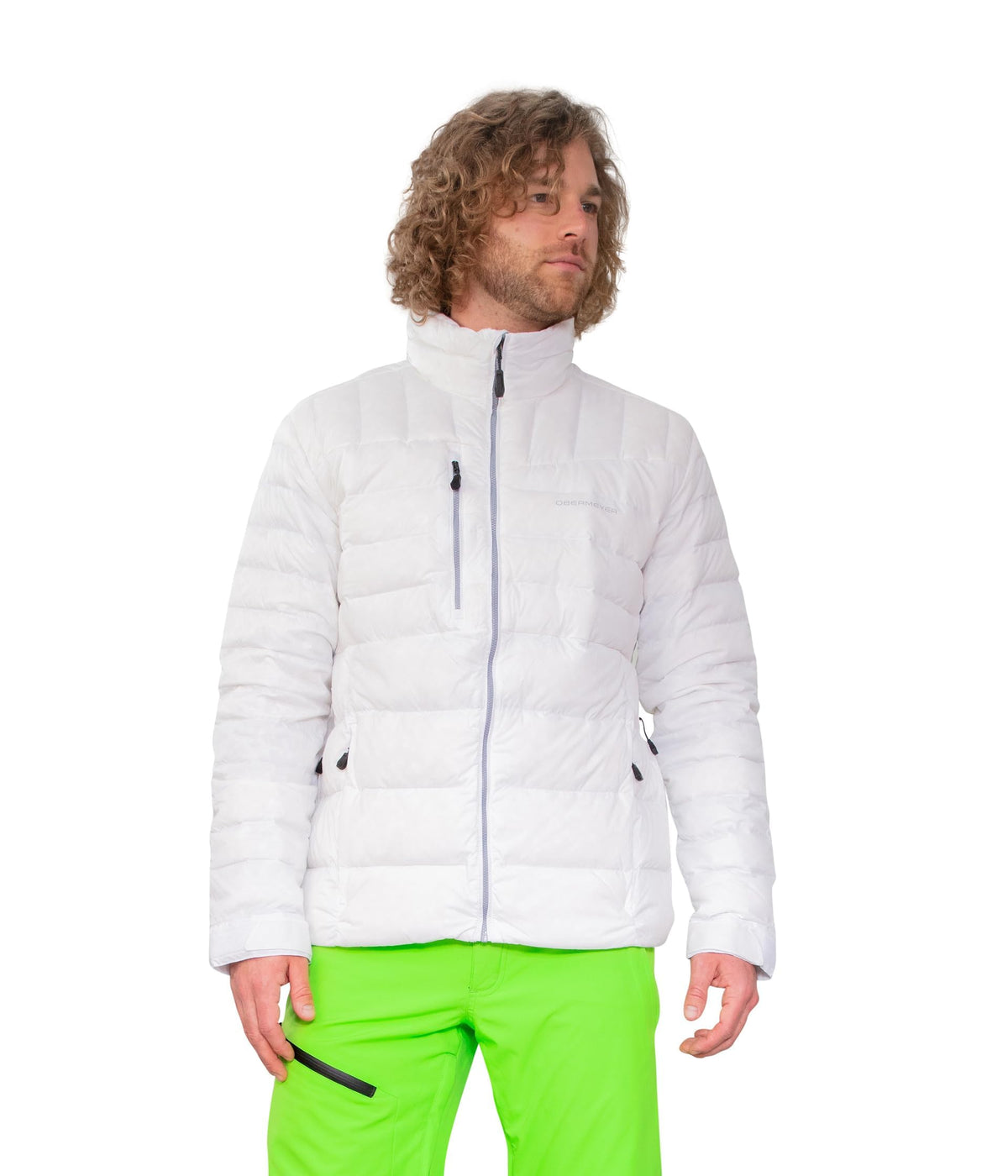 Obermeyer Klaus Down Jacket White XL Regular