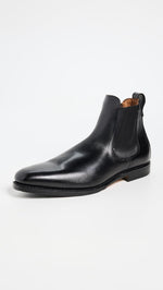 Allen Edmonds Men's Liverpool Chelsea Dress Boot Black 9.5 D