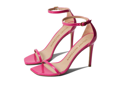 Stuart Weitzman Nudistcurve 100 Sandal Magenta 11 M