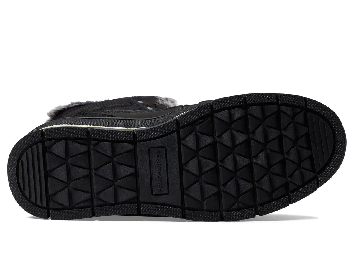 ZeroXposur Women's Montana Short Waterproof Snow Boots - Warm Winter Boots for Women (Black, 8)