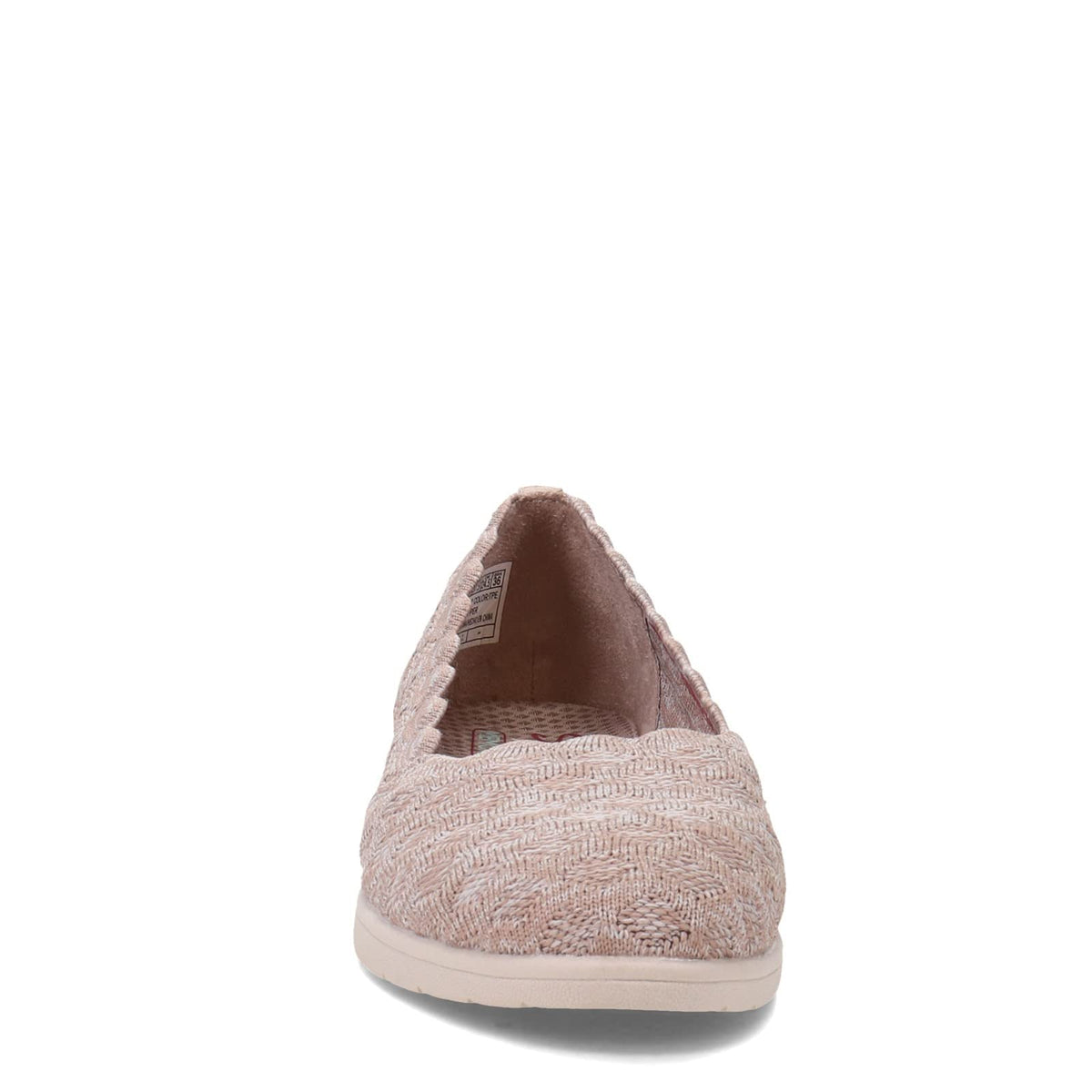 Skechers Women's Low Wedge Loafer Flat, Taupe, 7.5