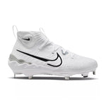 Nike Alpha Huarache NXT DJ6517-100 White-Black-Wolf Grey Men's Metal Baseball Cleats 8 US