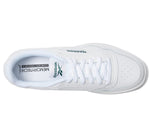 Reebok Unisex Court Advance Sneaker, White/Clover Green, 10.5 US Men