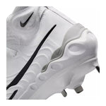 Nike Alpha Huarache NXT DJ6517-100 White-Black-Wolf Grey Men's Metal Baseball Cleats 8 US