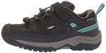KEEN Unisex-Child Targhee Low Height Waterproof Hiking Shoe 11 Little Kid Black/Star White