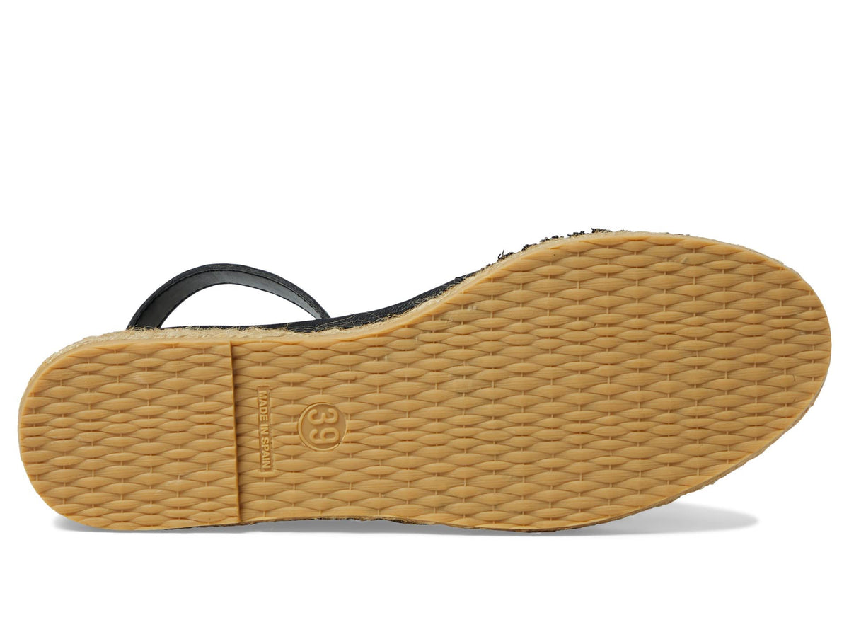 Free People Mason Ballet Espadrille Black EU 37 (US Women's 7) M