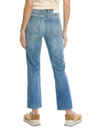 7 For All Mankind Easy Slim Cropped in Palma Rosa/Destroy Palma Rosa/Destroy 29