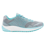 Propét Women's One Running Shoe, Grey/Mint, 10H W US