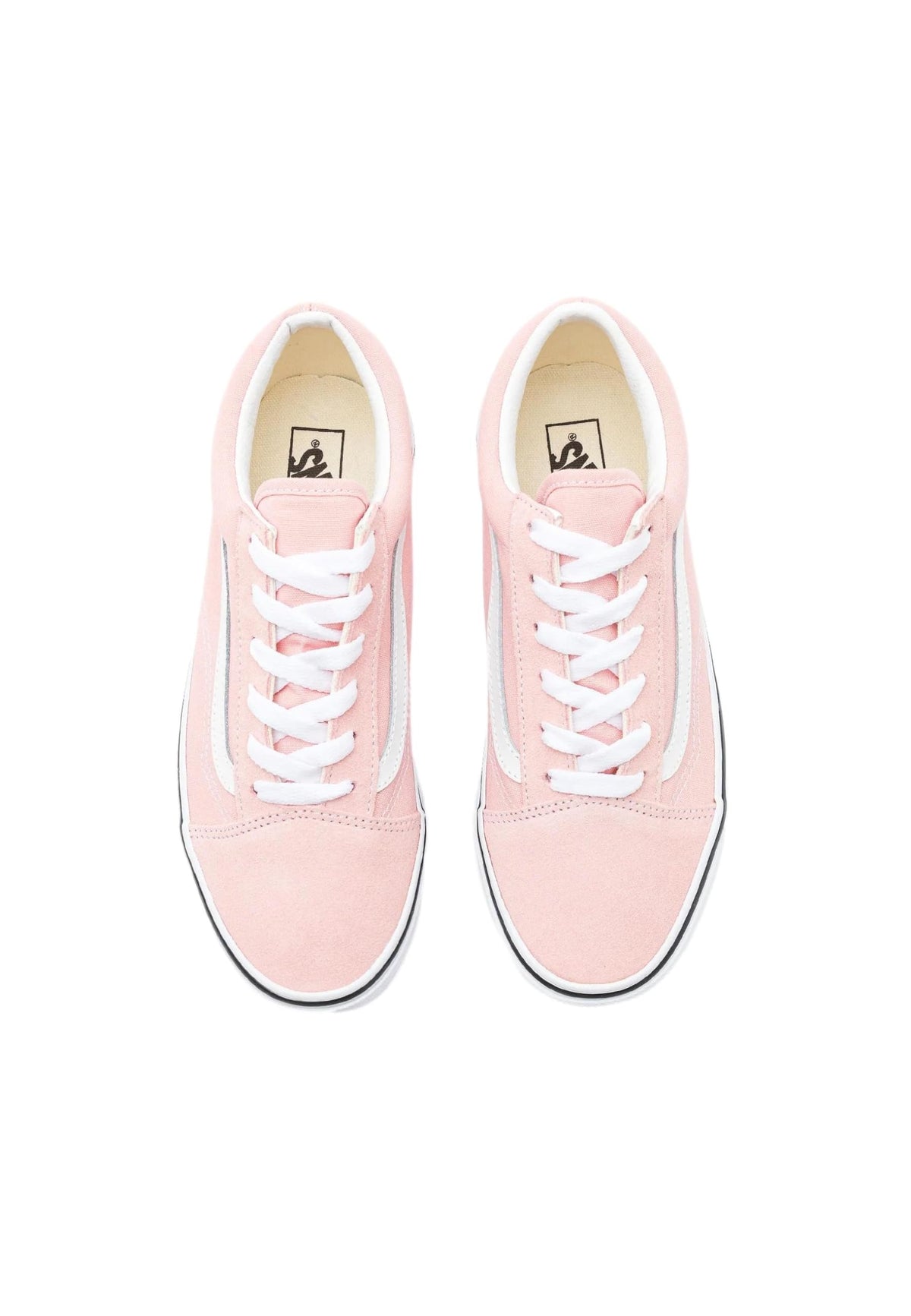 J Old Skool 9AL Powder Pink/True White Size 5