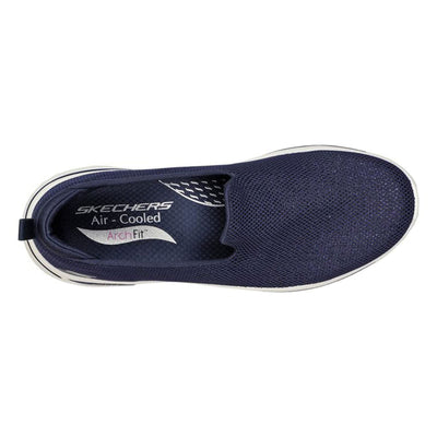 Skechers Women's, GO Walk Arch Fit - Vividly Slip-On Navy