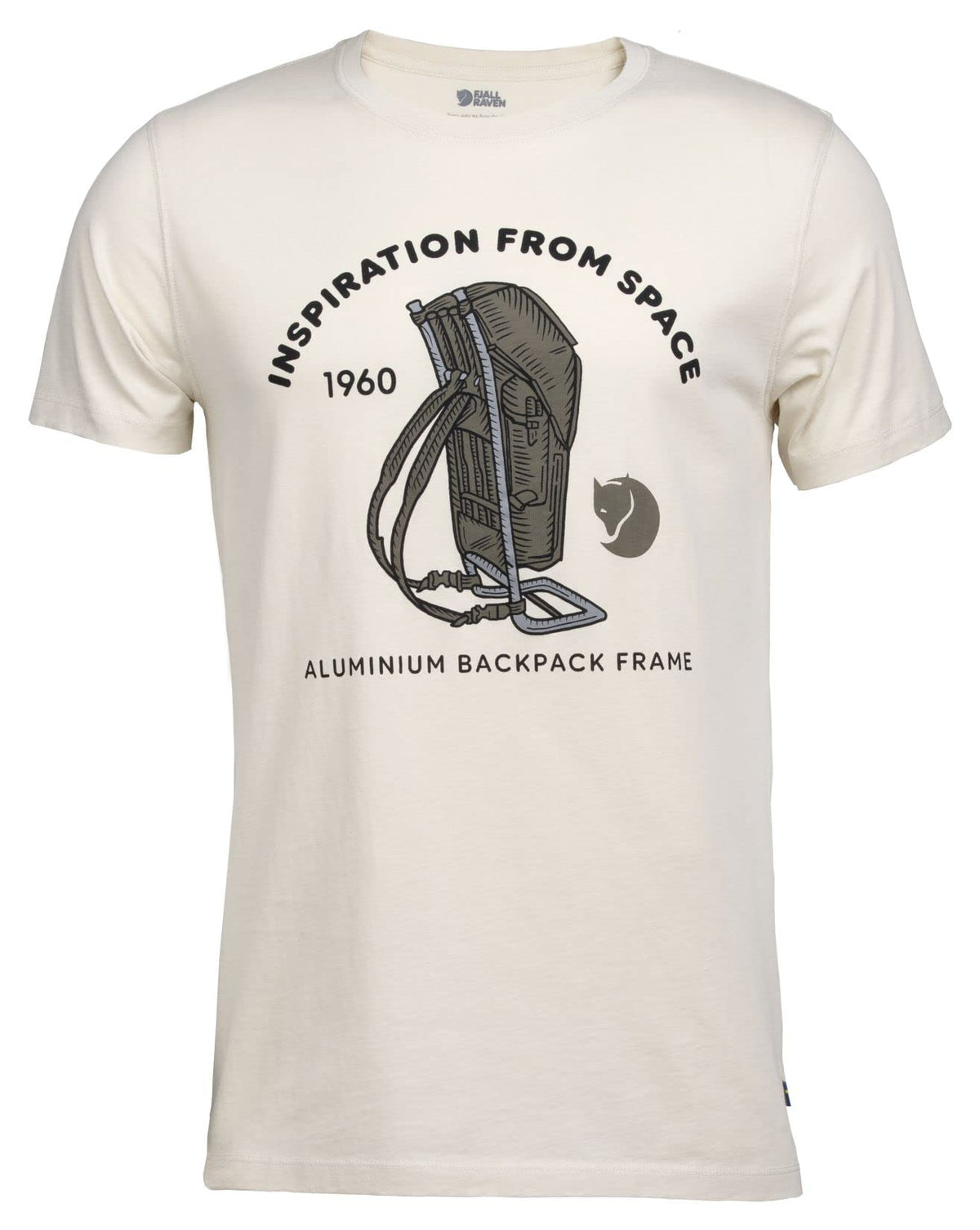 Fjallraven Space T-Shirt Print - Men's Chalk White X-Small